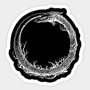 Ouroboros Serpent 02 Sticker